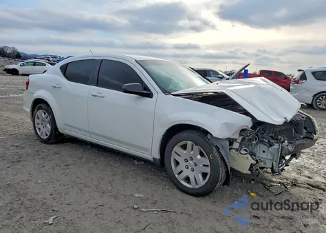 2012 Dodge Avenger Se z USA, uszkodzony, nr VIN 1C3CDZAB2CN286399